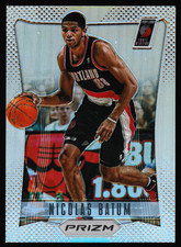 2012-13 Panini Prizm Silver Prizm #29 Nicolas Batum *READ*