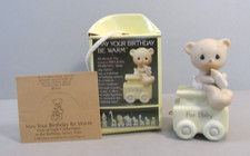 1985 Precious Moments Birthday Series "For Baby" Bear Figurine - 15938