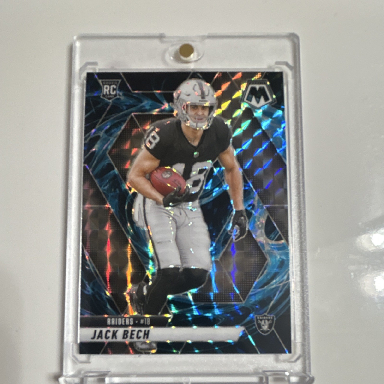 2025 Panini Mosaic - Rookies Jack Bech #349 Genesis Mosaic Prizm (RC)