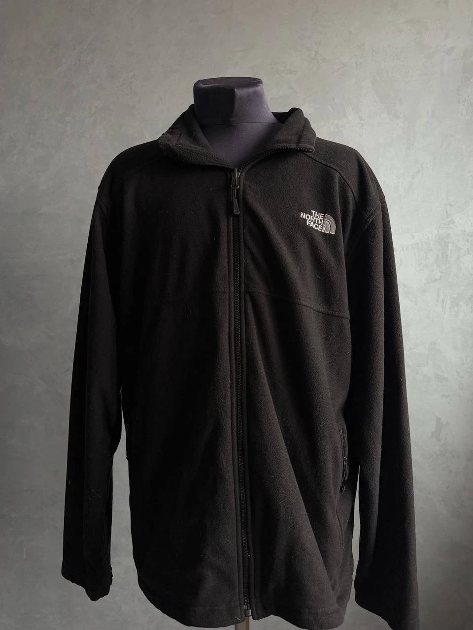 Vintage The North Face Full-Zip Fleece Jacket Everyday Warm Size XL Black