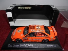 MINICHAMPS 1/43 Opel Omega 3000 24V #66 Jaegermeister DTM 1991 Model