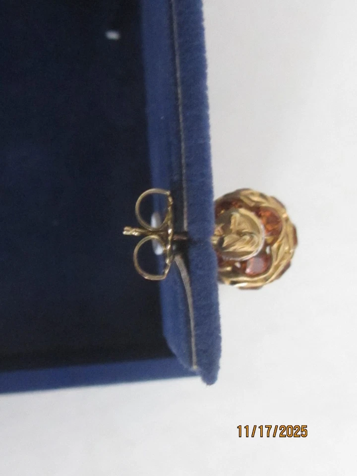 Pendientes David Yurman citrino y diamantes oro 18K. Nuevo. Hermoso y raro. Foto 4 de 4