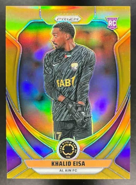 Khalid Eisa /10 2025 Panini Soccer Prizm FIFA Club World Cup Gold #7
