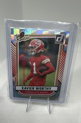 2024 Panini Donruss - The Rookies Xavier Worthy #TR-40 (RC)