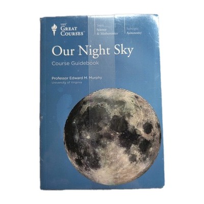 The Great Courses: Our Night Sky 2-DVD + Book Set 2010 Astronomy Science Sealed