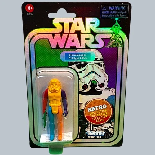 Star Wars Retro Collection Stormtrooper Prototype Edition Multi-Color Figure