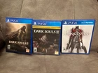 PS4 Game Lot Dark Souls 2 Scholar of the First Sin, Dark Souls 3, Bloodborne