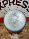 Antique GRISWOLD #8 Cast Iron Plated Deep Skillet Pan Large Logo 777 Flat