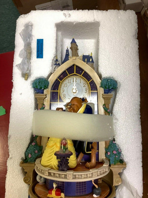 Disney Beauty And The Beast Wall Clock