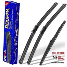 3 wipers Replacement for 2016-2021 Lexus RX350/2016-2022 Lexus RX450h,