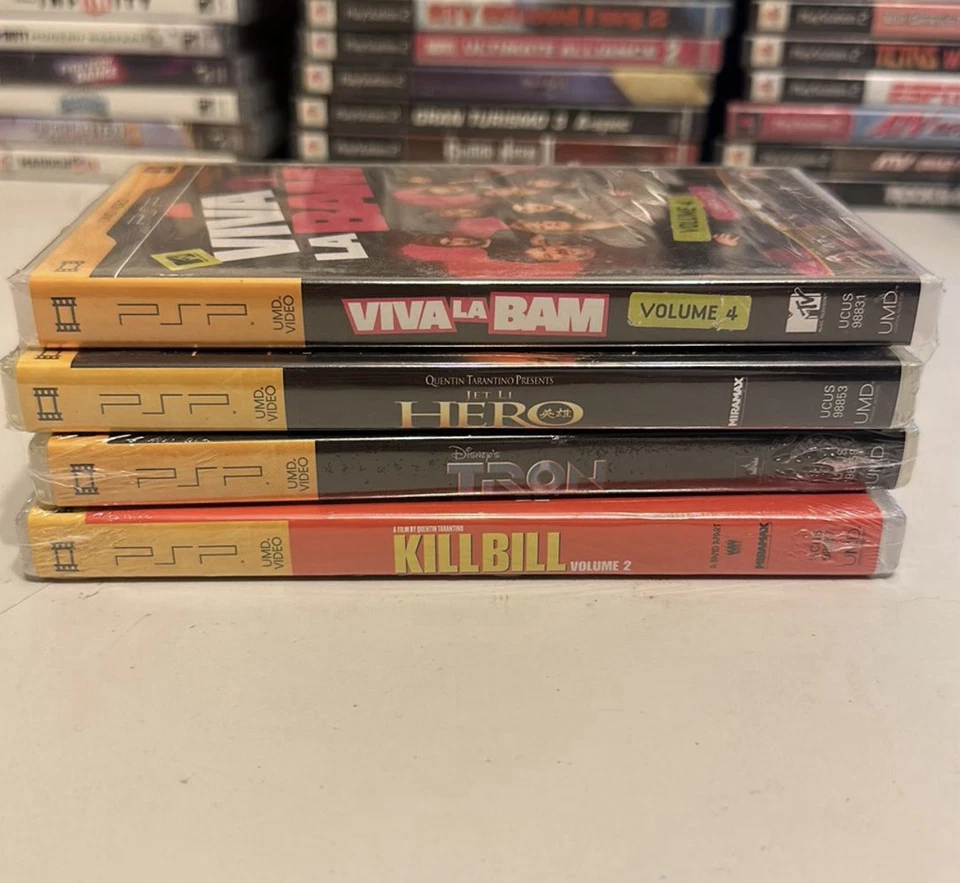 Sealed PSP UMD Movie Lot! Free Shipping! Foto 2 de 4