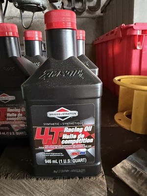 Amsoil  4T  BRIGGS STRATTON quart bottles deep discount 