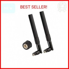 Bingfu 4G LTE 8dBi SMA Male Antenna 2-Pack Compatible with Spypoint Flex-S Dar