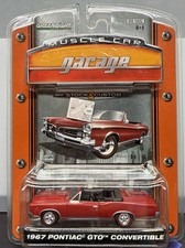 Greenlight Muscle Car Garage 1967 Pontiac GTO Convertible💥Combined Shipping