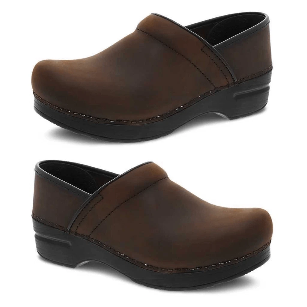 Dansko Wynn Clogs Mens Size US 11.5- 12 Brown Leather Shoes Slip-Resistant EU 45 Dansko | Shoes | Dansko Wynn Brown Distressed Leather Slip  main image 4