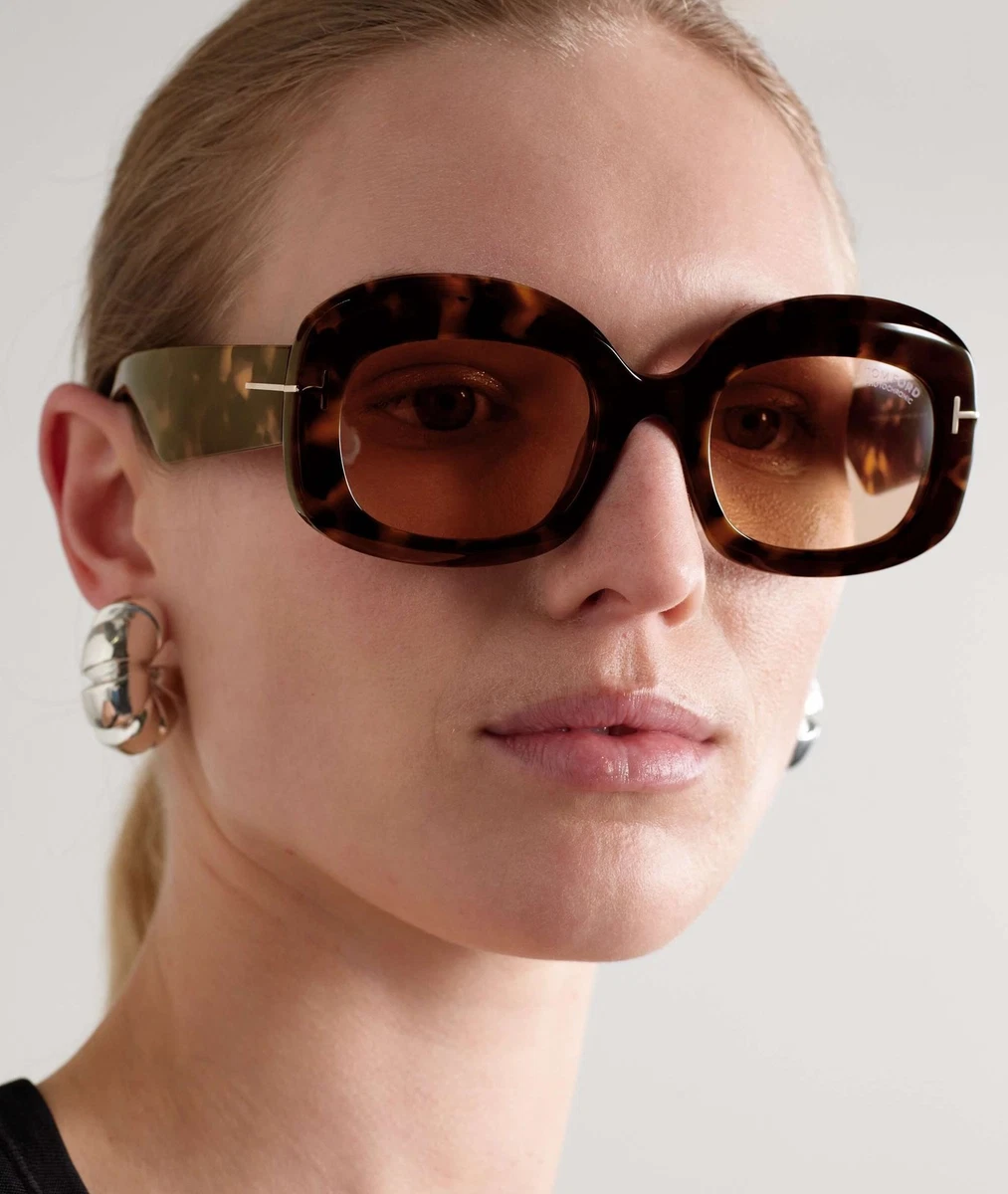 Tom Ford Brown Purple Sunglasses for Women for sale | eBay display picture 2