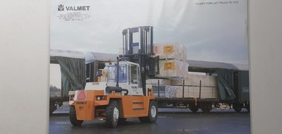 Valmet: Gabelstapler TD 1212 (Prospekt-Blatt); ca.1980