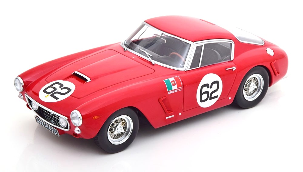 KK Scale 1/18 FERRARI 250 GT SWB #62 WINNER MONZA 1960 Diecast Model