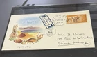 Israel Scott #25 1950 Negev Camel Registered FDC Mailed to Switzerland!!