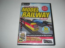 Create your own MODEL RAILWAY Deluxe Pc Cd Rom NEW & SEALED - FAST POST