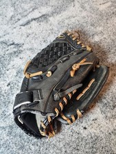 Mizuno MVP Youth Baseball Glove 11.5 Inch Black GPL 1153D Power Close Leather