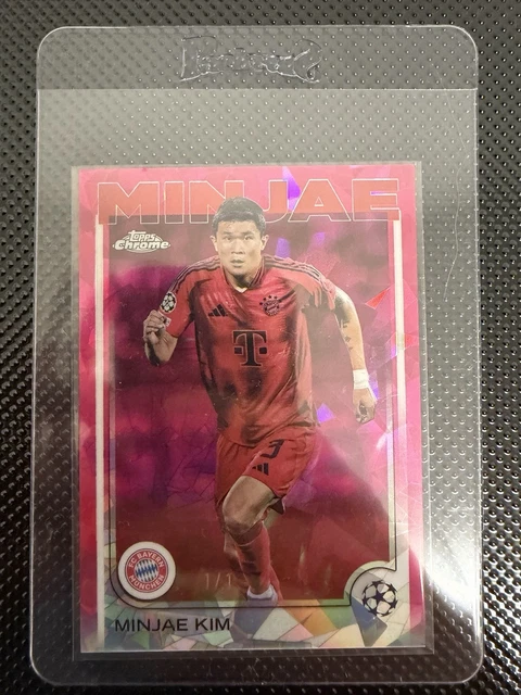 Minjae Kim Topps UCC Chrome 2024/25 FC Bayern München 1/1