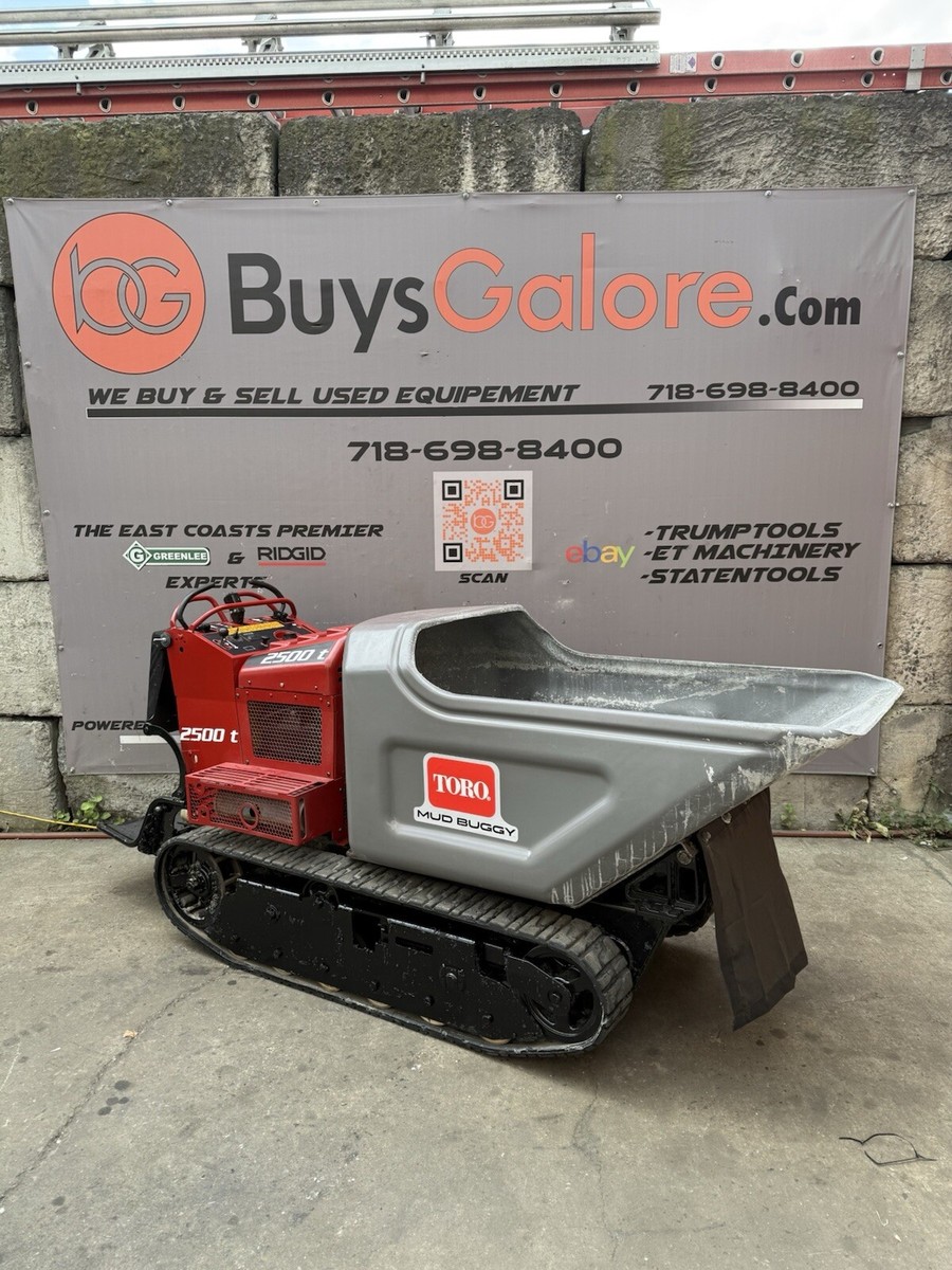 2017 Toro MBTX2500 Mini Tracked Concrete Buggy 25HP 16 Cubic Feet