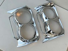 1962 Chevy Impala Bel Air Biscayne Headlight Bezel Set Original Oem Chrome 1962 Chevy Impala Bel Air Biscayne Headlight Bezel Set Original Oem Chrome