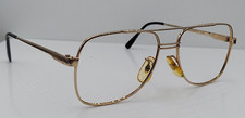 Vintage Sterling Optical Gold Pilot Metal Sunglasses Japan FRAMES ONLY