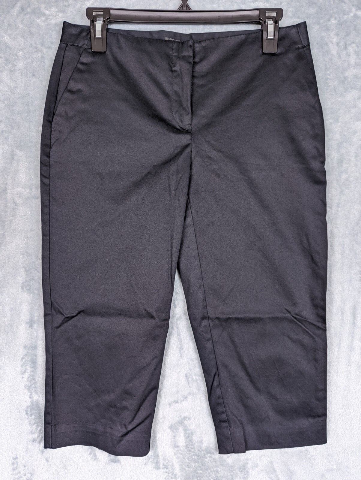 Worthington Capris Black Dress Pants Modern Fit Women's Size 2 Petite | eBay