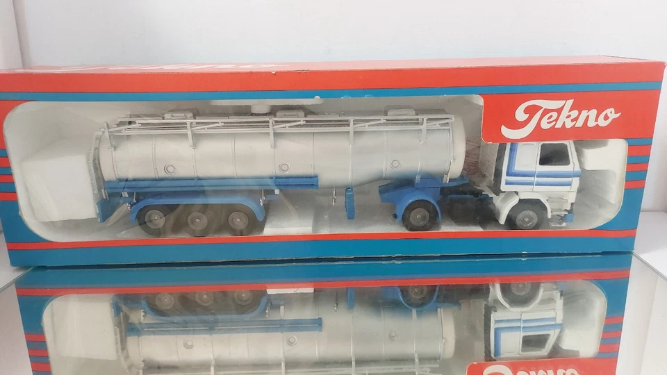 Camión cisterna Tekno Scania 142H + remolque 1:50 en caja - Imagen 4 de 4