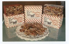Old Fashioned Fruit Cake Claxton Bakery Georgia Postcard
