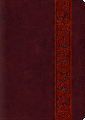ESV Study Bible, Large Print (TruTone, Mahogany, Trellis Design) - Image 3