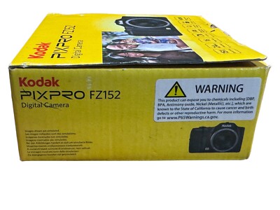 Kodak PIXPRO FZ152 16 MP CCD Digital Camera Black - Open Box