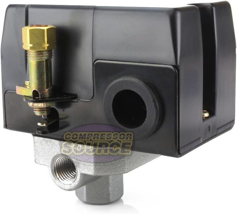 Heavy Duty 4port 26 Amp Air Compressor Pressure Switch Control Valve 140-175 PSI
