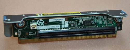 775420-001 HPE PCIe3.0 Secondary Riser Assembly for DL360 G9 Server (1)x16 - Picture 3 of 5