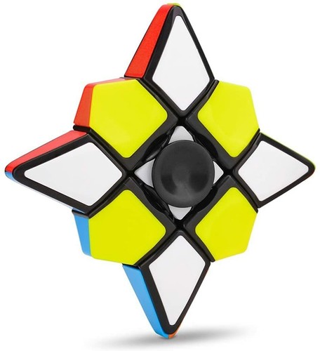 Fidget Spinner 1 X 3 X 3 Speed Cube 2 In 1brainteasers Magic Puzzle Spinning Toy Ebay