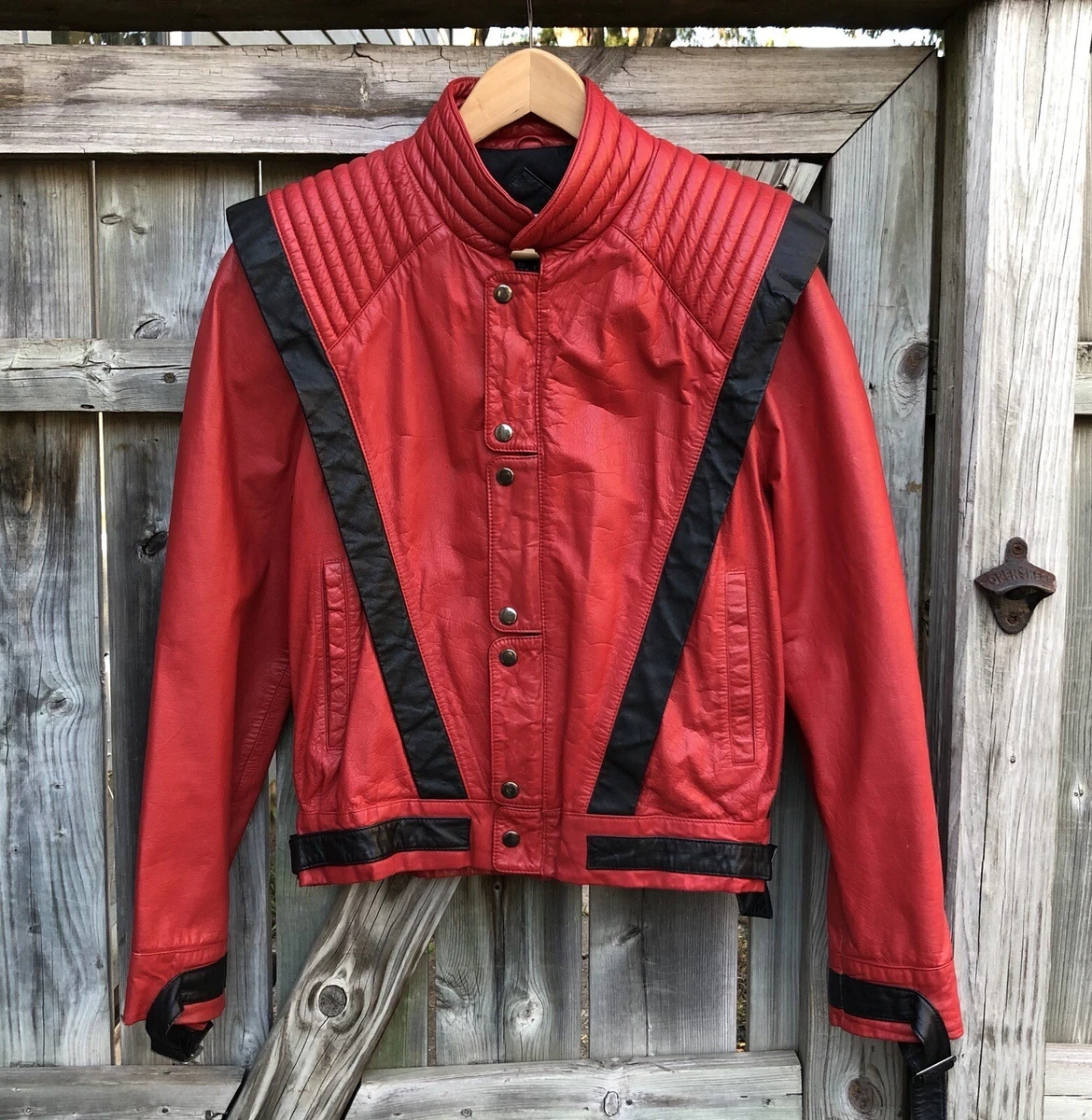 vintage METAL Michael Jackson thriller jacket