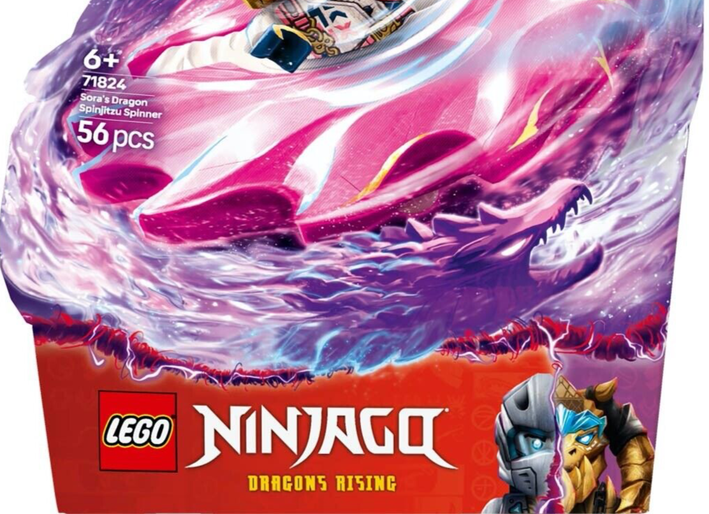 LEGO Ninjago Sora's Dragon Spinjitzu Spinner 71824 Toy Building