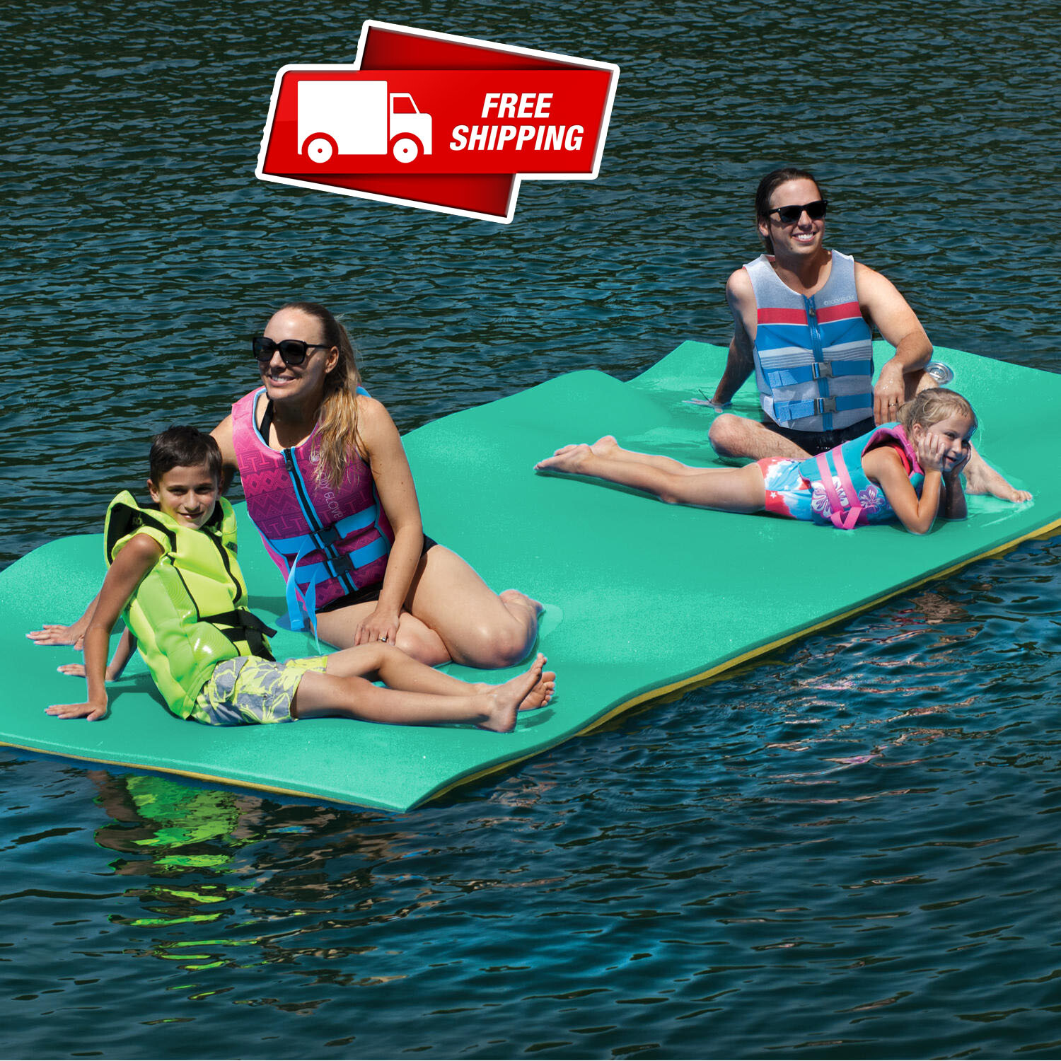 floating water mats
