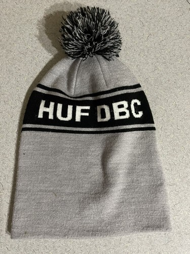Huf DBC Pom Knit Skateboard Beanie Hat 