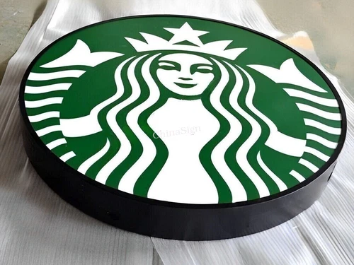 Neuer Stil Starbucks Leuchtkasten Schild für Bier Bar Dekor Shop Händler Garage - Bild 1 von 10