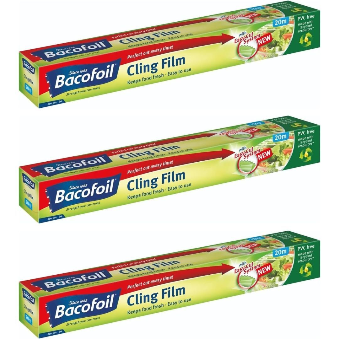 Bacofoil Cling Film 32.5cm x 20m With Easy Cut System Wrap