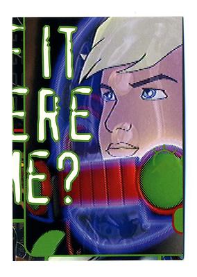 Upper Deck 1996 Jonny Quest Challenge Chase Card QC6 The Lost Words Puzzle 5