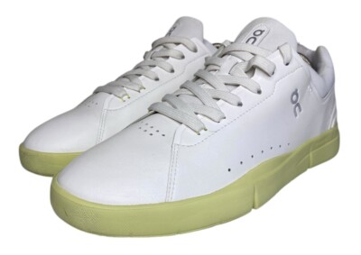 On Cloud THE ROGER Advantage Womens Tennis Sneakers Shoes White/Hay Size 10