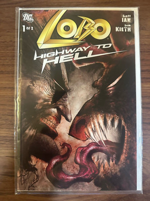 DC Comics Lobo Highway to Hell #1 VF 2010 Actual Item in Picture USA Seller