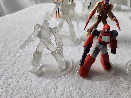 Transformers Takara ACT 3 12 Figure Set Color & Clear Variants Set Of 12 - Picture 8 of 9