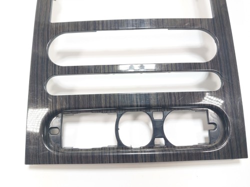 2008 Ford F-150 LIMITED Super Crew Dash Radio Bezel Panel Gray Wood Grain - 第 7/8 張圖片