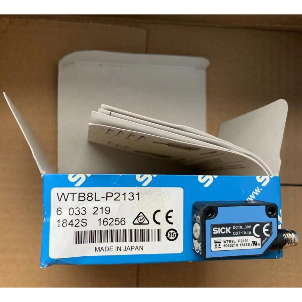 one New SICK WTB8L-P2131 Photoelectric Switch Quality assurance - Image 3 of 3