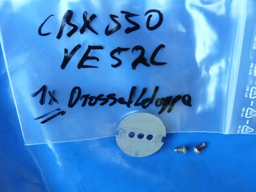 Honda  CBX 550 PC04  Vergaser Typ VE 52 C   1x Drossel Klappe Valve Carburetor